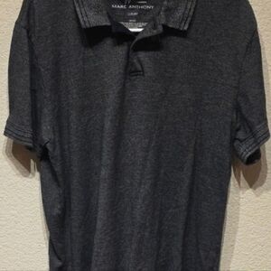 Marc Anthony Charcoal Polo Shirt